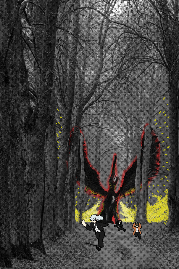 SawDog art